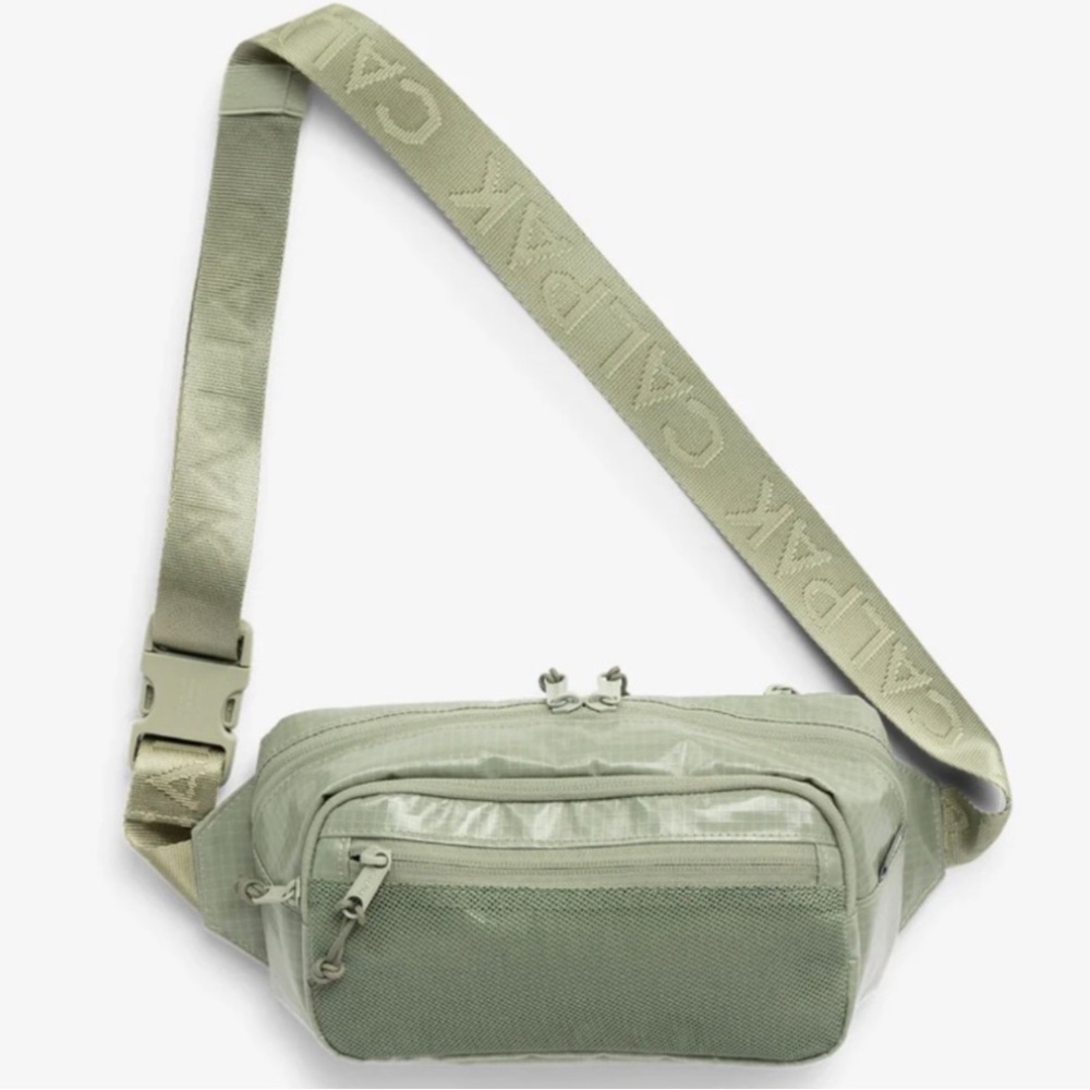 NWT CALPAK Terra Small Sling Crossbody Belt Bag in Juniper Green